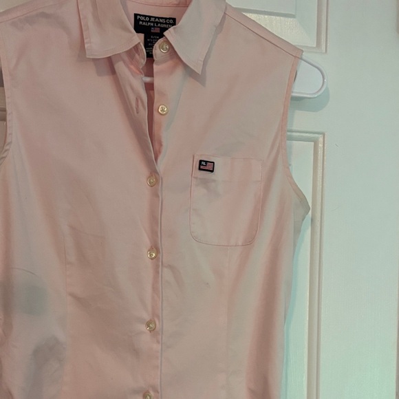 Polo Ralph Lauren Light Pink Sleeveless Dress - Picture 4 of 8